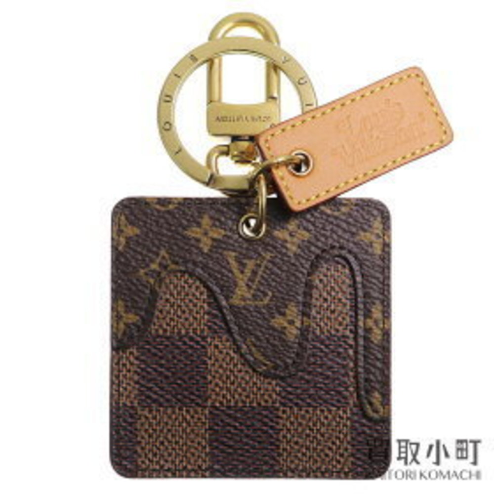 Louis Vuitton Portocle Damier Giant Bag Charm Keychain Wallet
